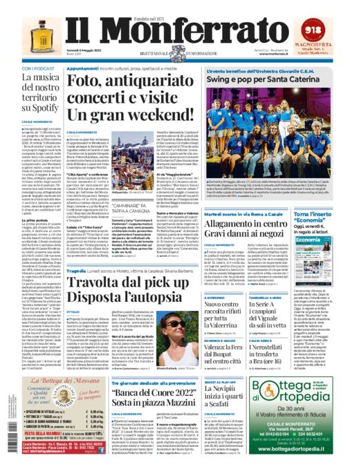 Il Monferrato - Edizione 34 del 06/05/2022